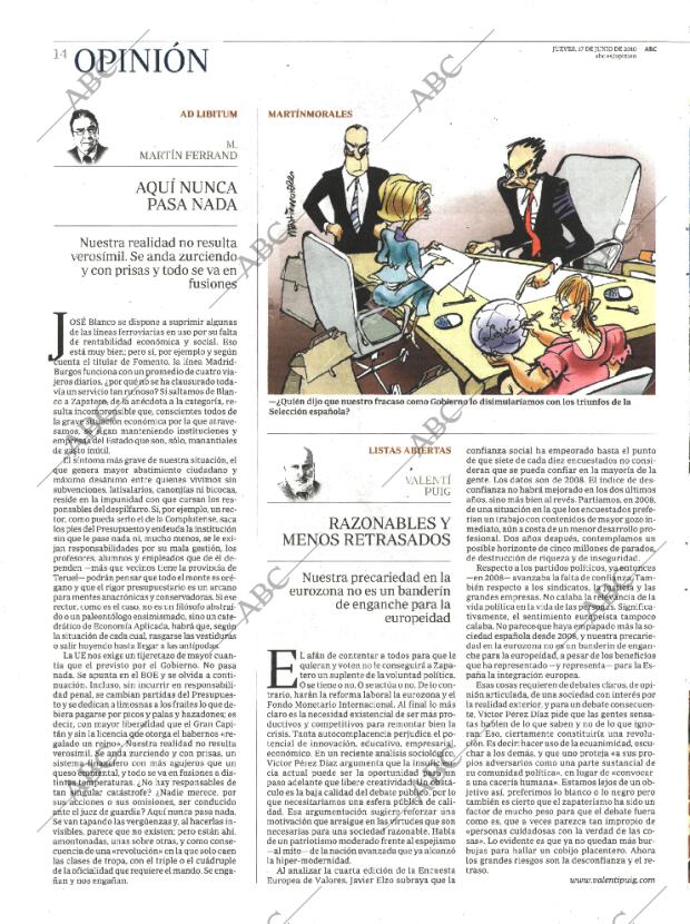 ABC MADRID 17-06-2010 página 14