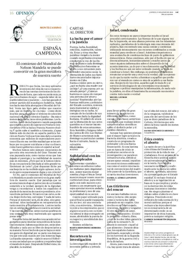 ABC MADRID 17-06-2010 página 16