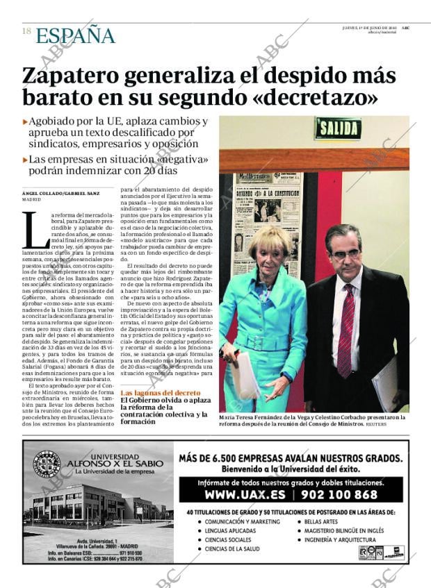 ABC MADRID 17-06-2010 página 18