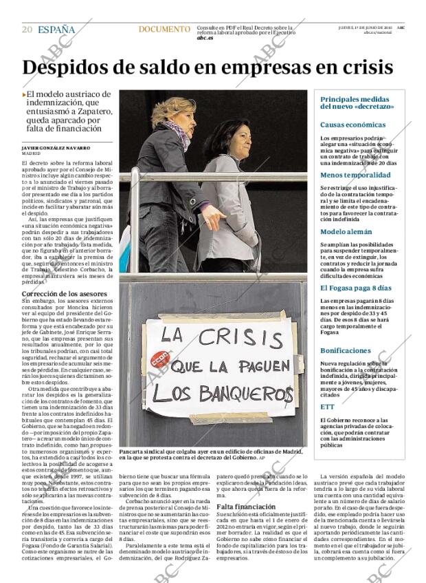 ABC MADRID 17-06-2010 página 20