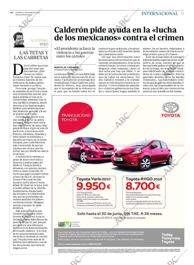 ABC MADRID 17-06-2010 página 31