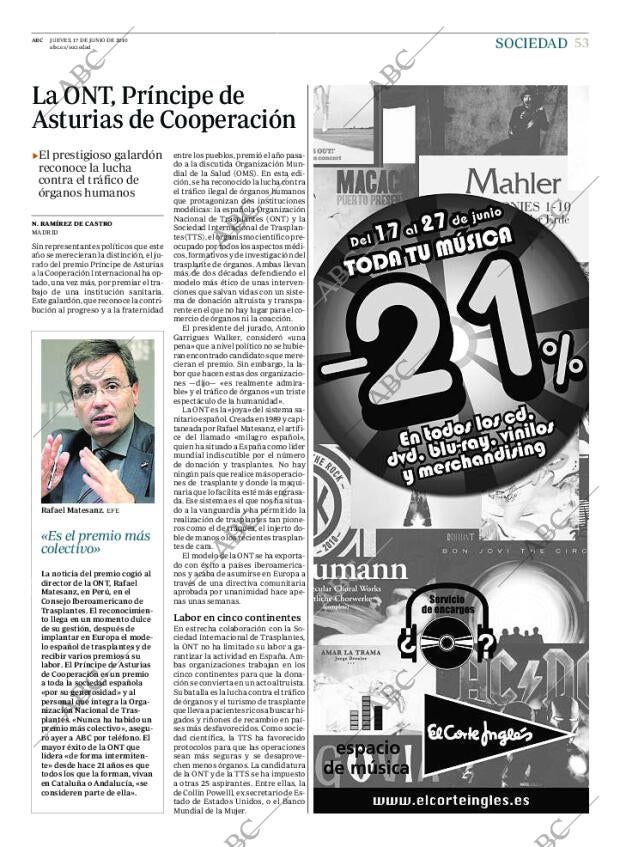 ABC MADRID 17-06-2010 página 53