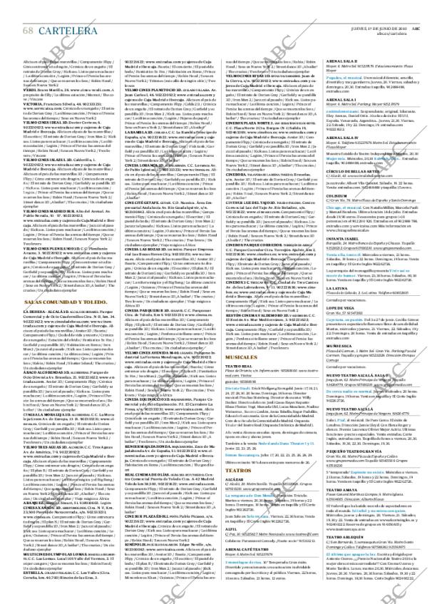 ABC MADRID 17-06-2010 página 68