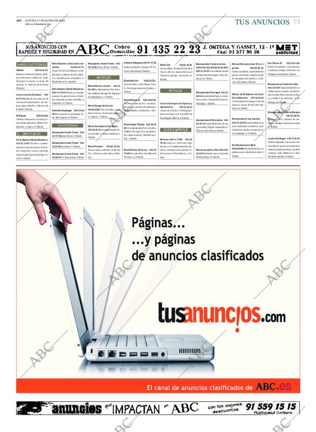 ABC MADRID 17-06-2010 página 73