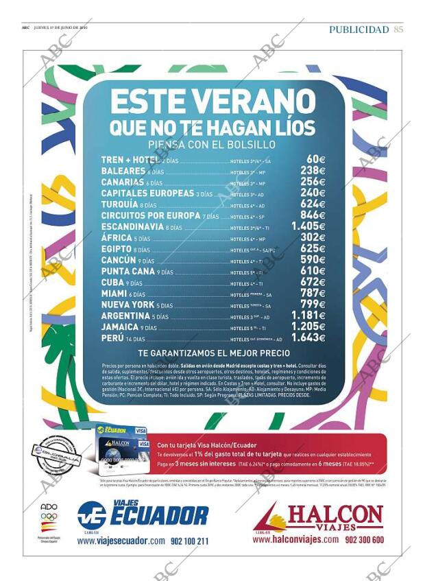 ABC MADRID 17-06-2010 página 85