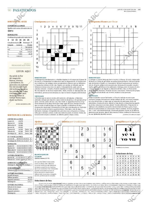 ABC MADRID 17-06-2010 página 90