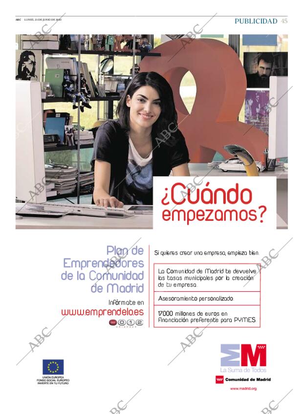 ABC MADRID 21-06-2010 página 45