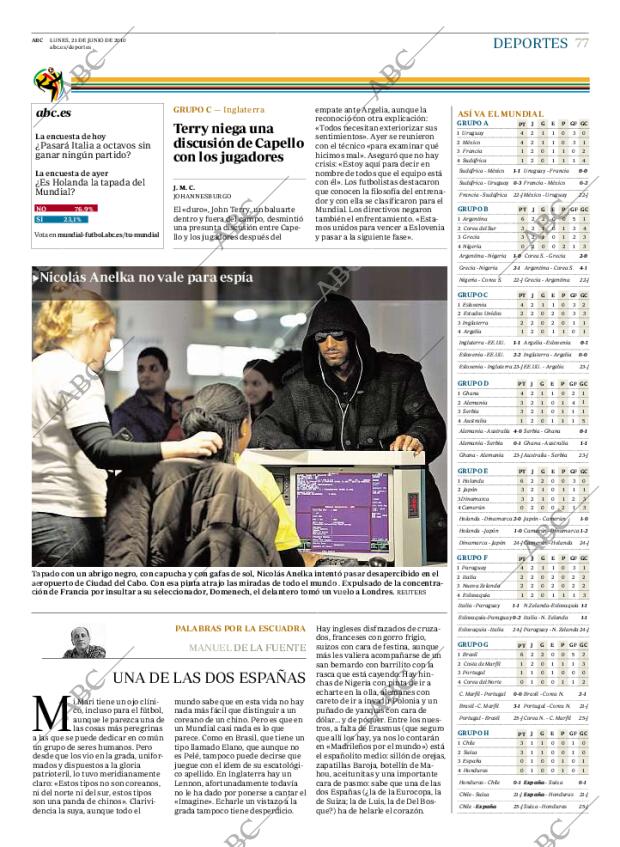 ABC MADRID 21-06-2010 página 77