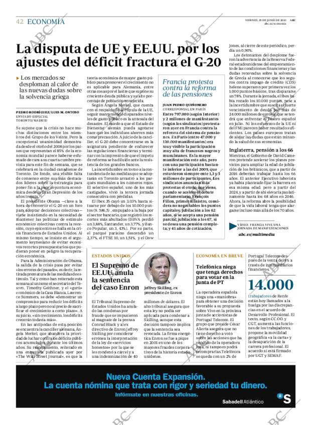 ABC MADRID 25-06-2010 página 42