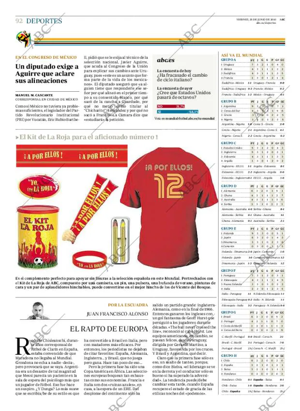 ABC MADRID 25-06-2010 página 92