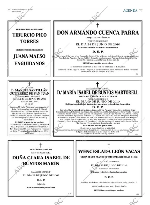 ABC MADRID 27-06-2010 página 77