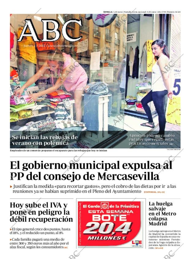 ABC SEVILLA 01-07-2010 página 1
