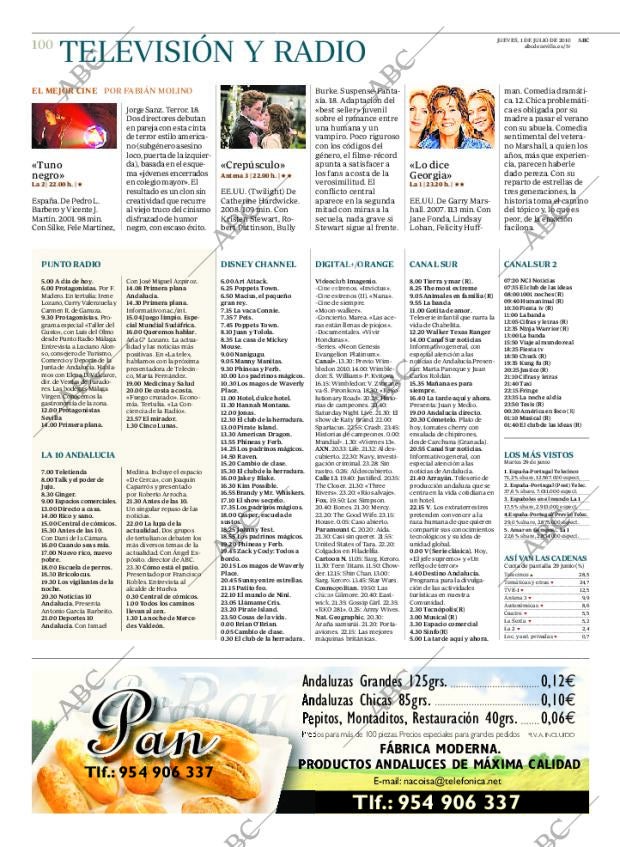 ABC SEVILLA 01-07-2010 página 100