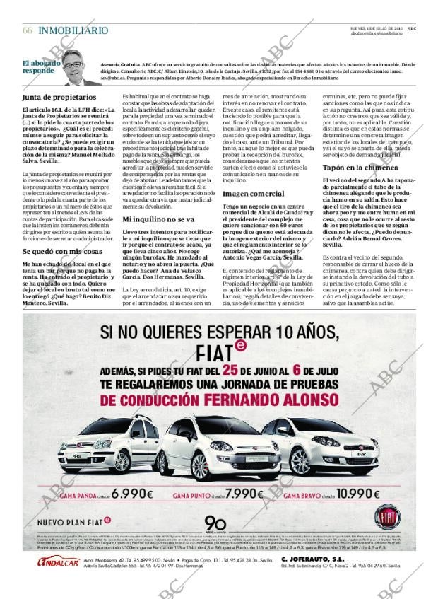 ABC SEVILLA 01-07-2010 página 66