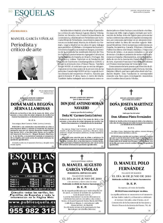 ABC SEVILLA 01-07-2010 página 80