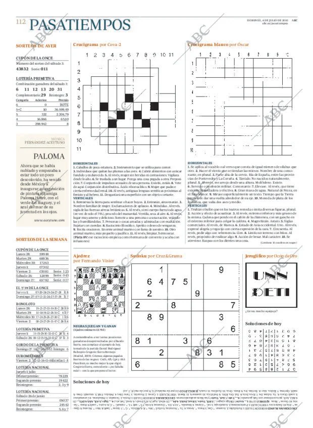 ABC MADRID 04-07-2010 página 112