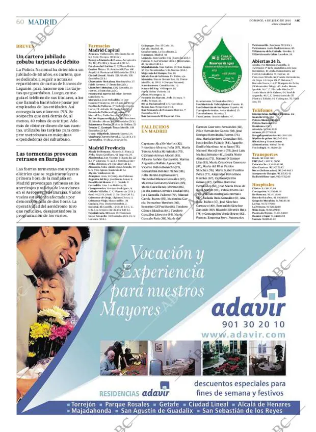 ABC MADRID 04-07-2010 página 60