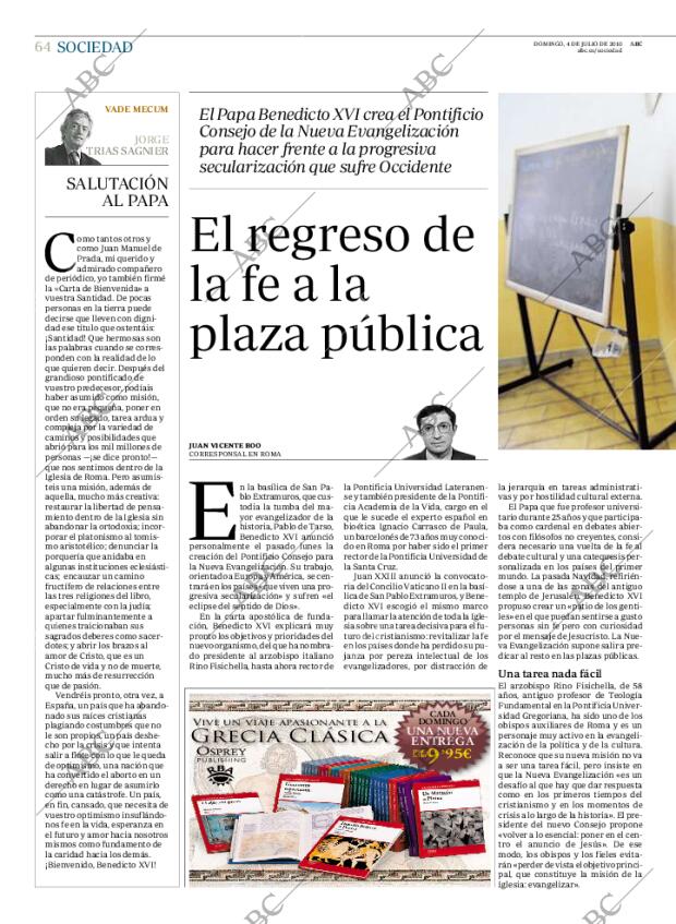 ABC MADRID 04-07-2010 página 64