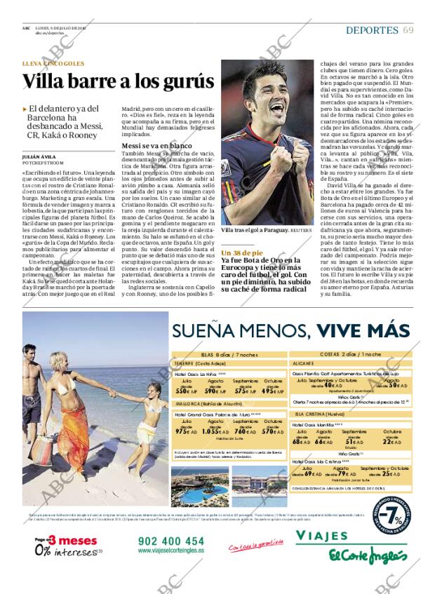 ABC MADRID 05-07-2010 página 69