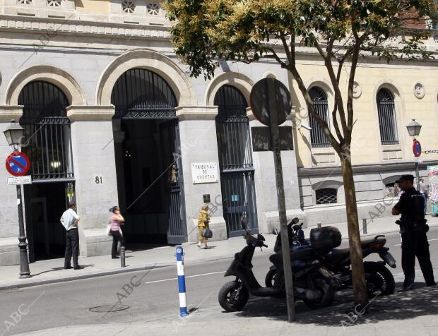 Fachada del tribunal de Cuentas