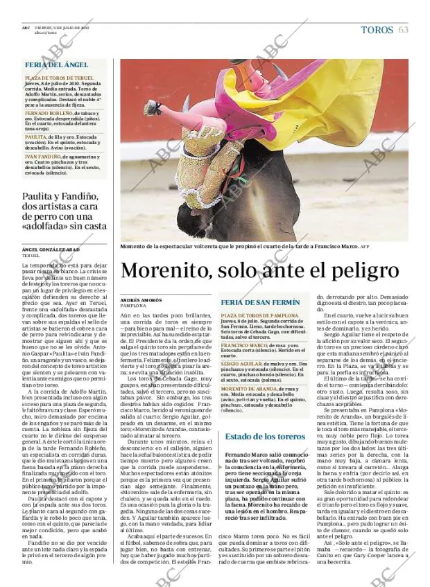 ABC MADRID 09-07-2010 página 63