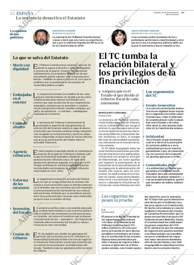 ABC MADRID 10-07-2010 página 22