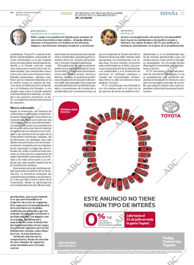 ABC MADRID 10-07-2010 página 23