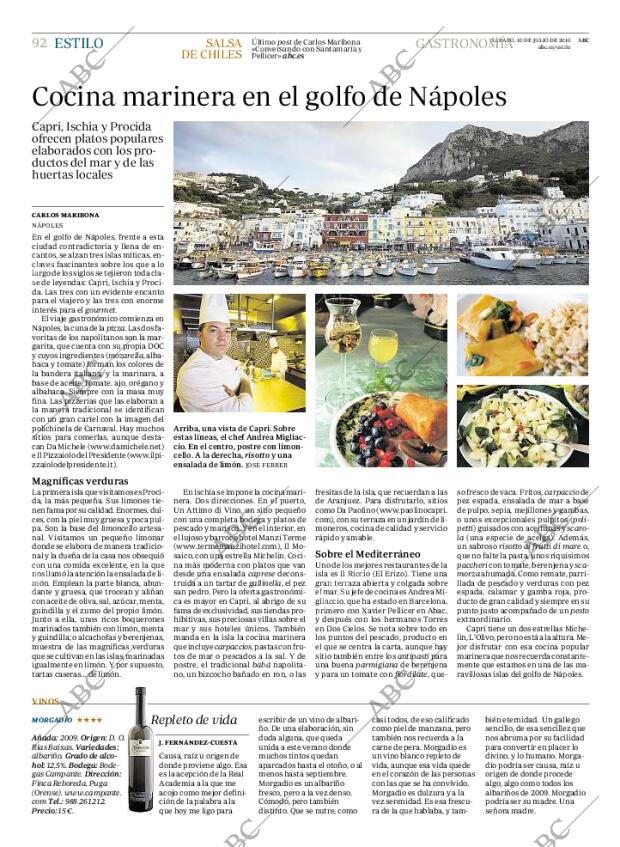 ABC MADRID 10-07-2010 página 92