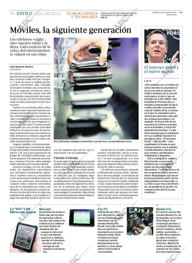 ABC MADRID 10-07-2010 página 94