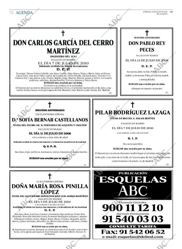 ABC MADRID 11-07-2010 página 74