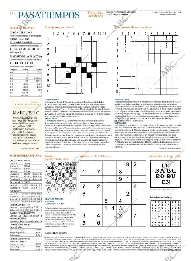 ABC MADRID 12-07-2010 página 112