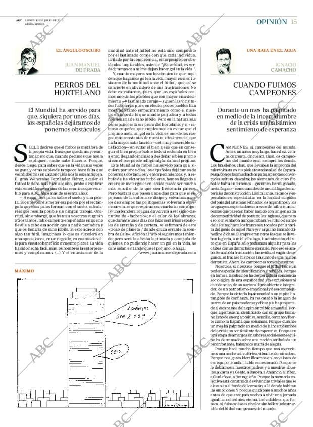 ABC MADRID 12-07-2010 página 15