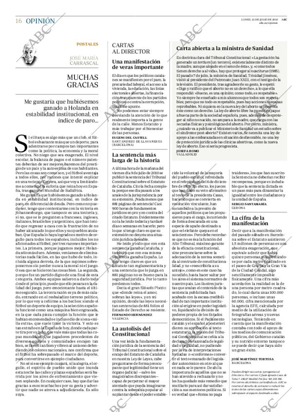 ABC MADRID 12-07-2010 página 16