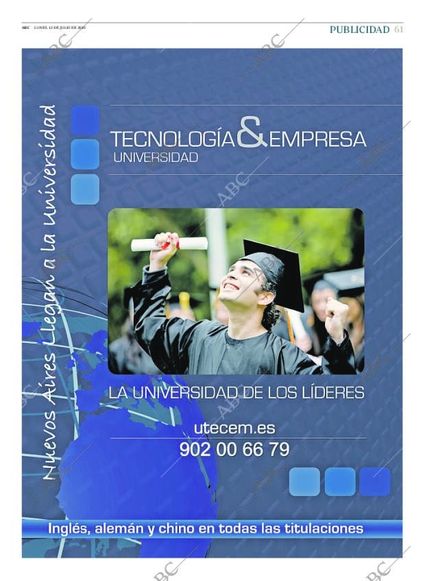 ABC MADRID 12-07-2010 página 61