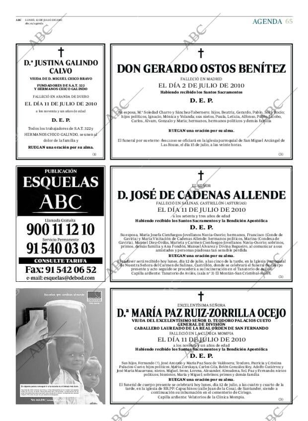 ABC MADRID 12-07-2010 página 65