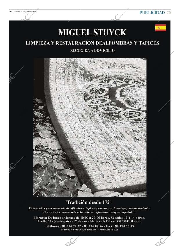 ABC MADRID 12-07-2010 página 75