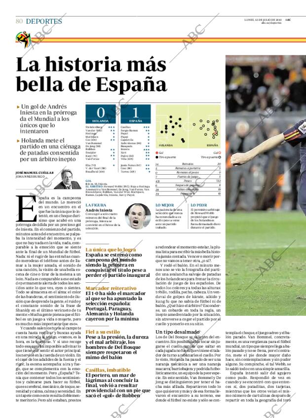 ABC MADRID 12-07-2010 página 80