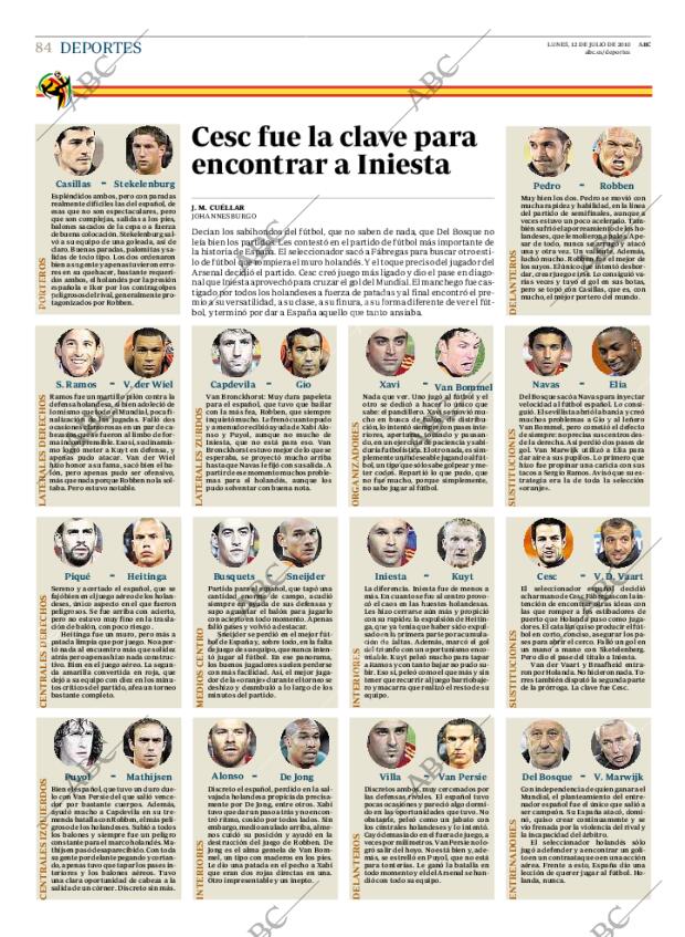 ABC MADRID 12-07-2010 página 84