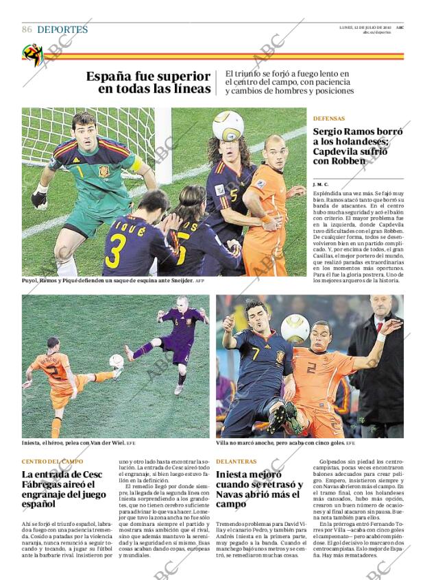 ABC MADRID 12-07-2010 página 86
