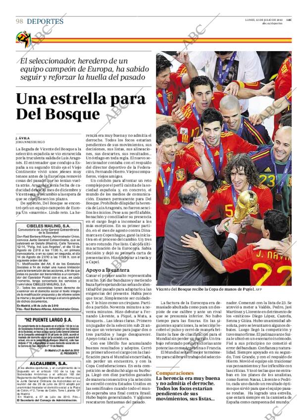 ABC MADRID 12-07-2010 página 98