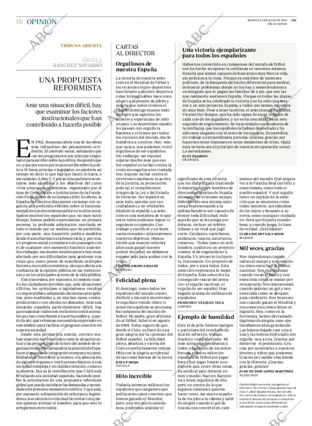 ABC MADRID 13-07-2010 página 18
