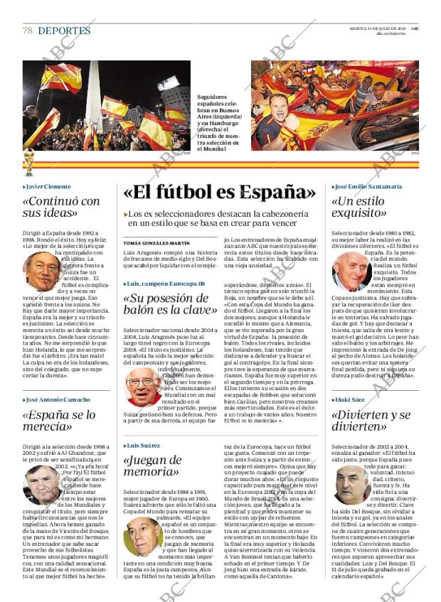 ABC MADRID 13-07-2010 página 80
