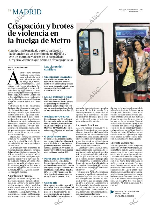 ABC MADRID 17-07-2010 página 38