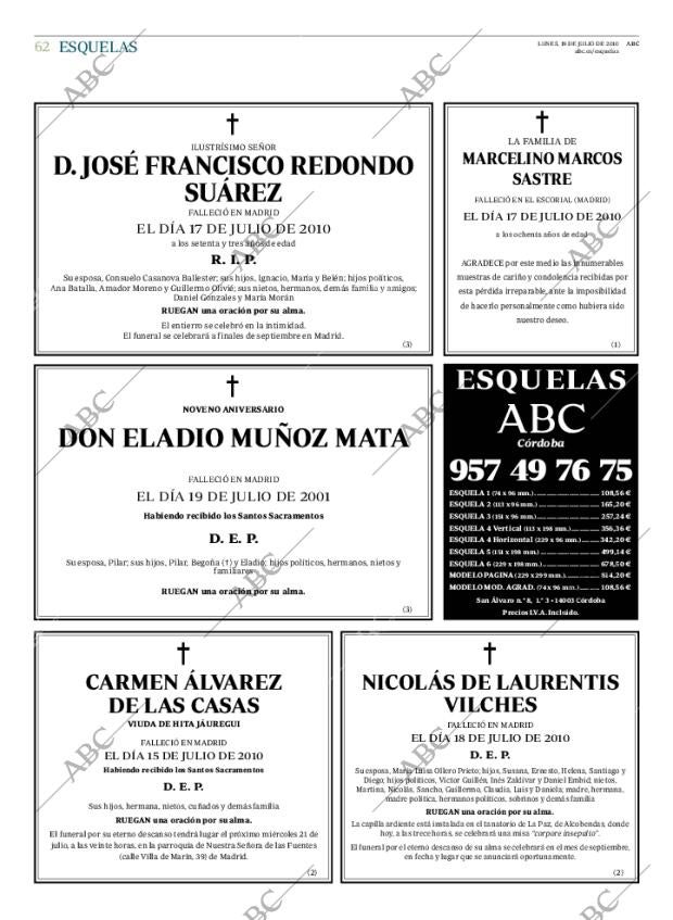 ABC CORDOBA 19-07-2010 página 62