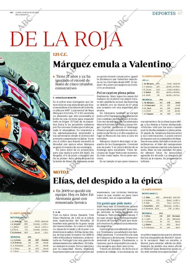 ABC CORDOBA 19-07-2010 página 67