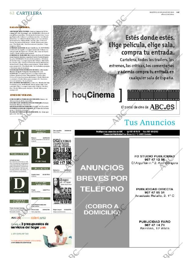 ABC CORDOBA 20-07-2010 página 62