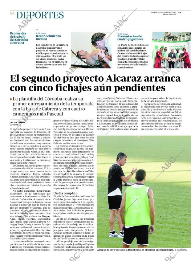 ABC CORDOBA 20-07-2010 página 64