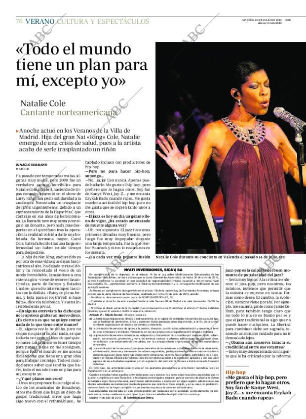 ABC CORDOBA 20-07-2010 página 76