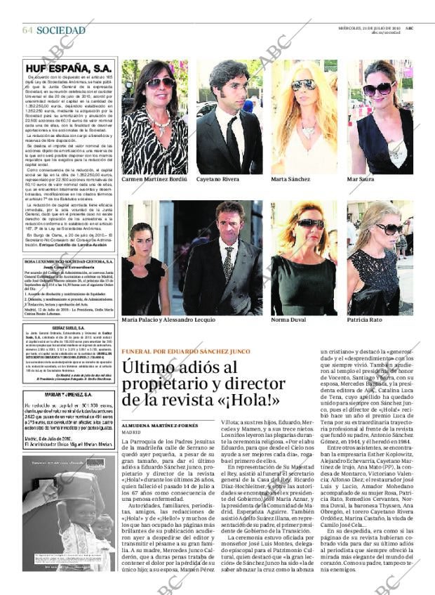 ABC CORDOBA 21-07-2010 página 64