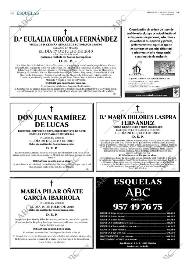 ABC CORDOBA 21-07-2010 página 68